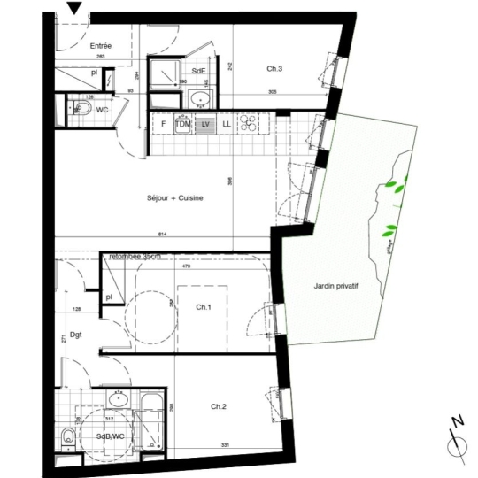  Annonces VILLEPINTE : Appartement | MONTREUIL (93100) | 81 m2 | 545 000 &euro; 
