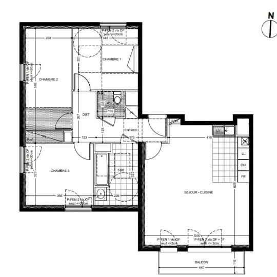  Annonces VILLEPINTE : Appartement | ROSNY-SOUS-BOIS (93110) | 86 m2 | 369 000 &euro; 