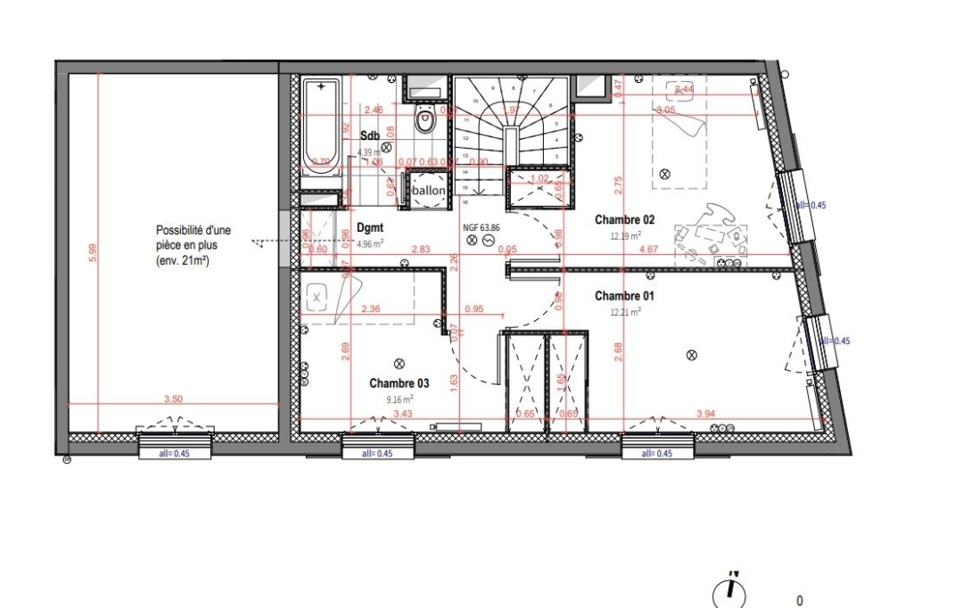 Annonces VILLEPINTE : House | VAUJOURS (93410) | 108 m2 | 425 000 &euro; 
