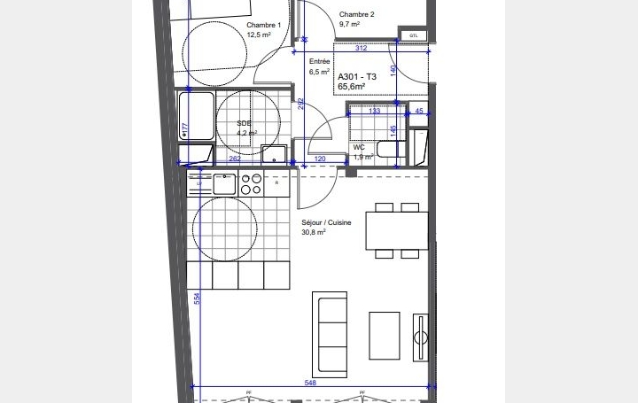  Annonces VILLEPINTE Appartement | PANTIN (93500) | 65 m2 | 509 000 € 